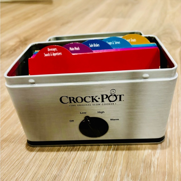 Crockpot Recipe Tin - Picture 1 of 6